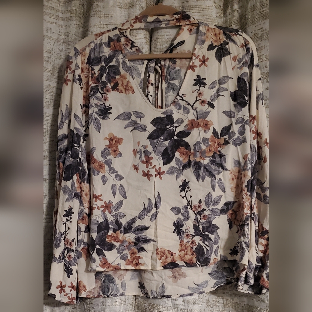American Eagle Floral Print Women's Top